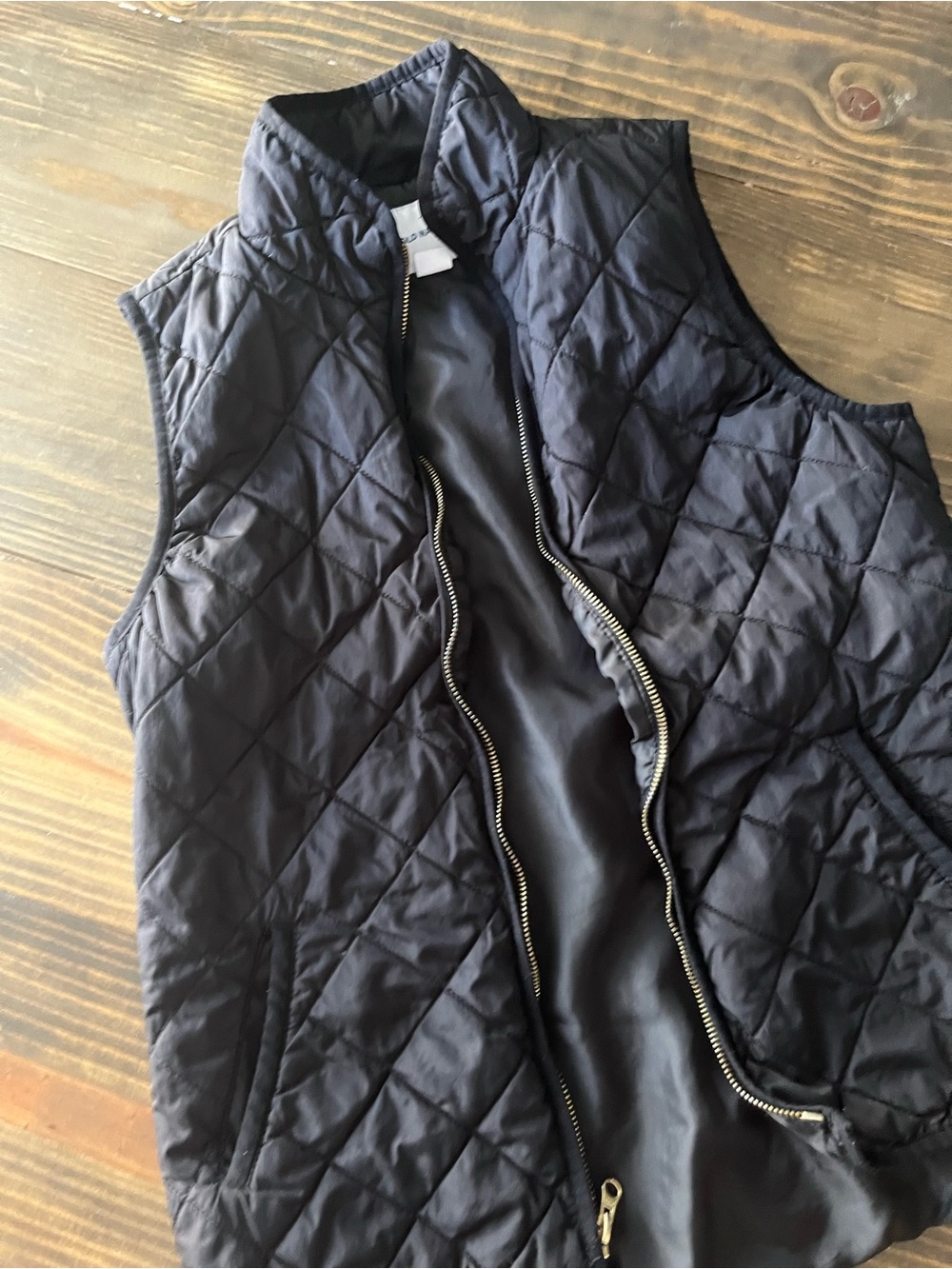 Old Navy Quilted Black women's Vest